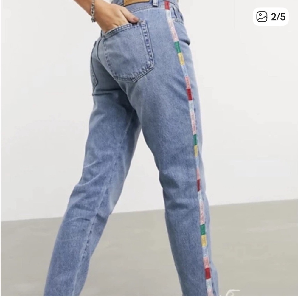 Polo Ralph Lauren the Avery boyfriend jeans ribbon sides - Picture 2 of 6